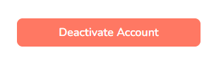 Deactivation options in Account Settings