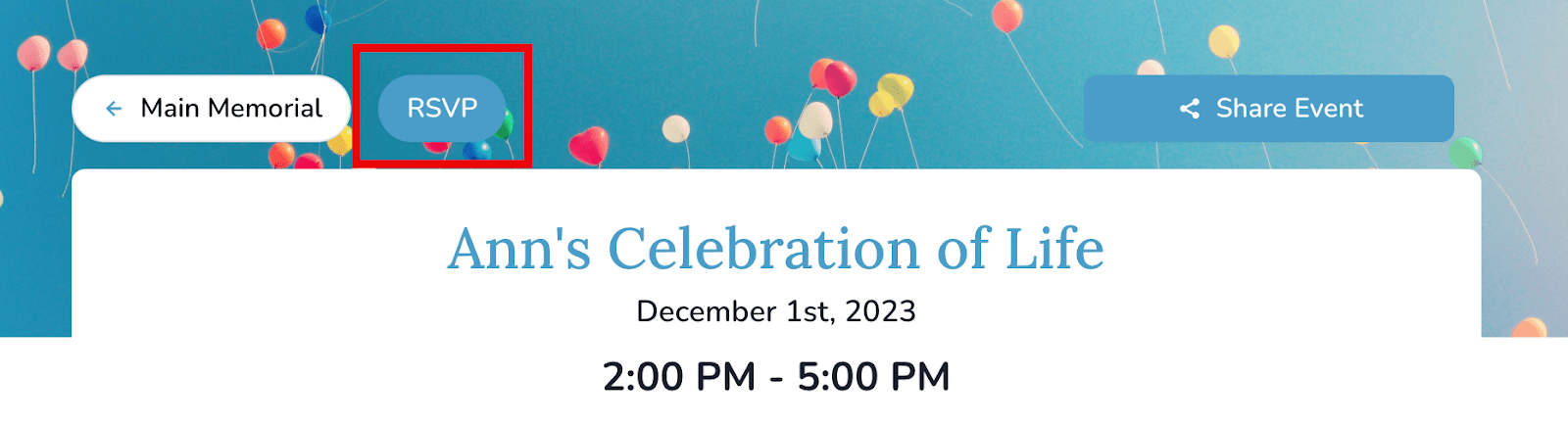 Formulaire de confirmation de présence pour les invités