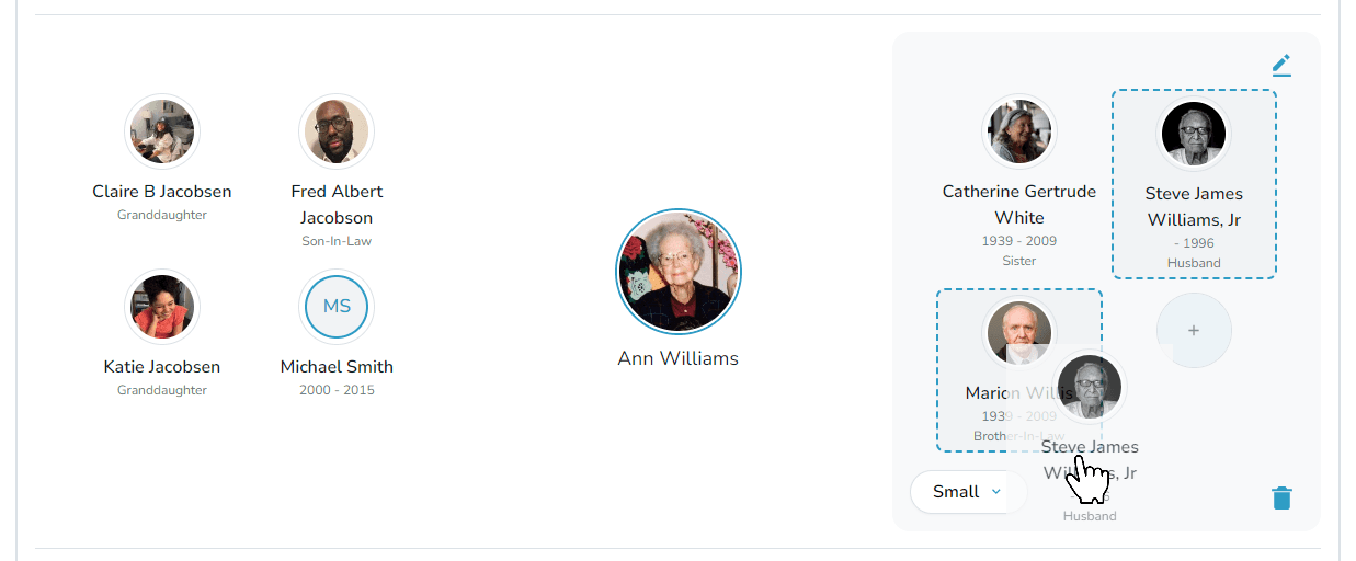 Échanger deux êtres chers