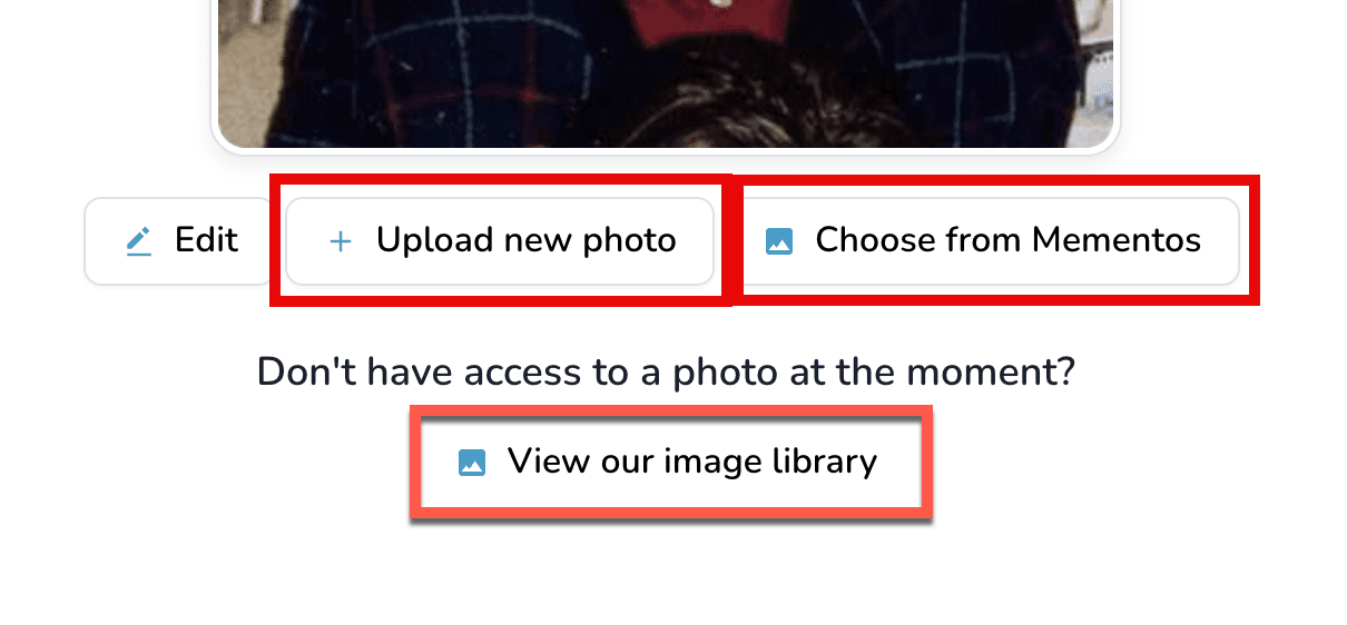 Profile picture source options