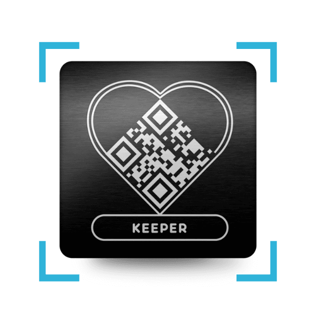 Scanner le code KeeperQR